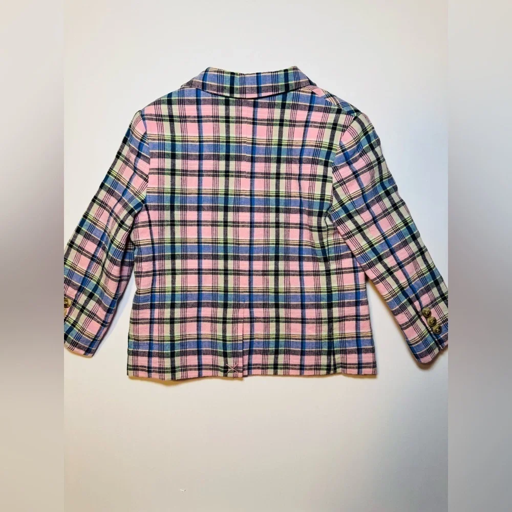 Jamie & Jack Boys Plaid Blazer Size 2T